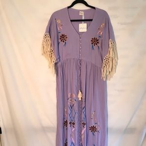 Fillyboo Bojangles Embroidered Maternity Maxi